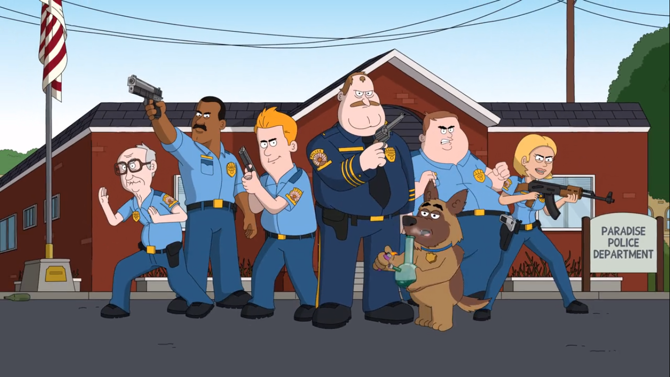Hobocop is coming to Town #ParadisePD